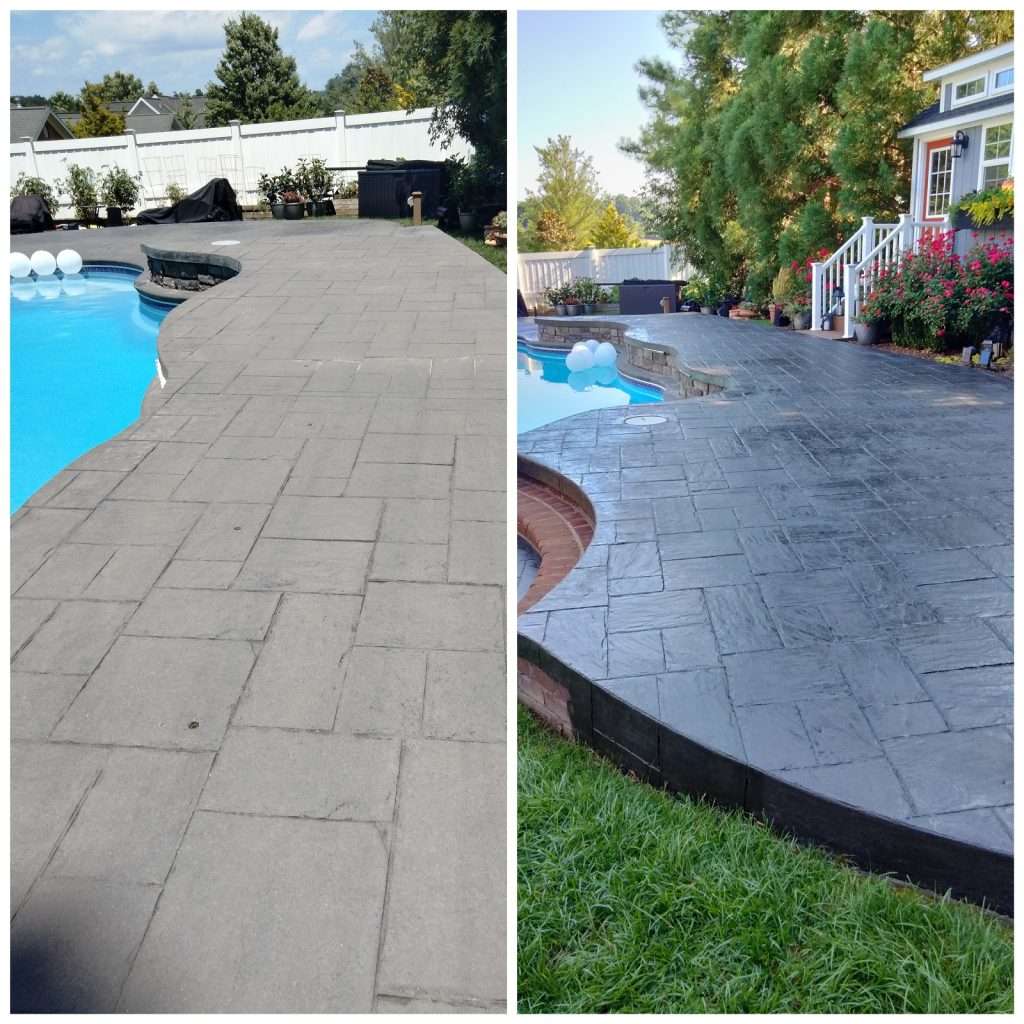 Concrete and driveway sealing